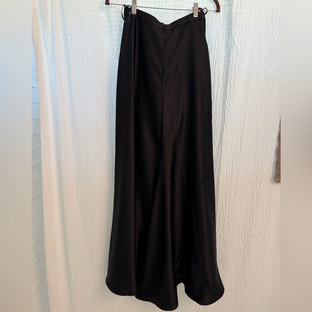 Elegant Black Maxi Skirt